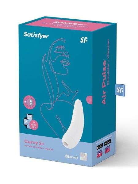 Wibrator dla par Satisfyer Curvy 2+ z aplikacją - 7